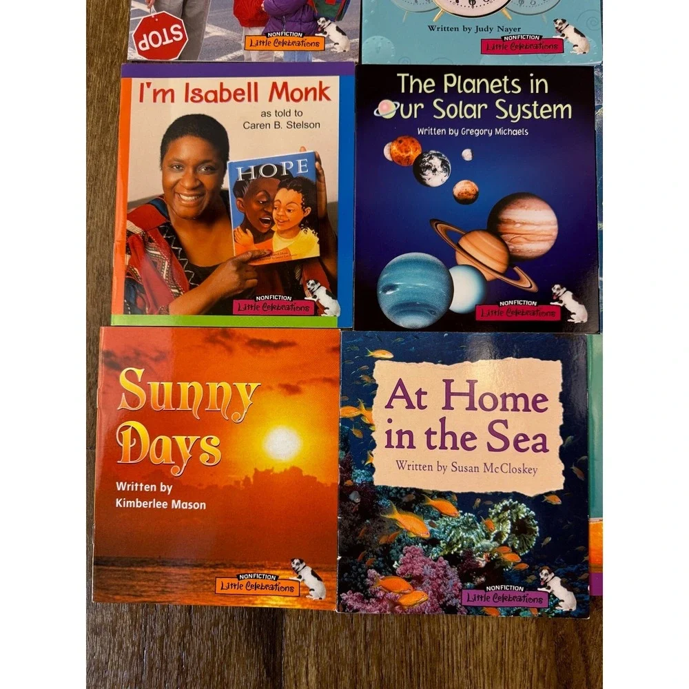 Nonfiction Books Early Readers Teacher Classroom Homeschool K 1 Science Lot of 9